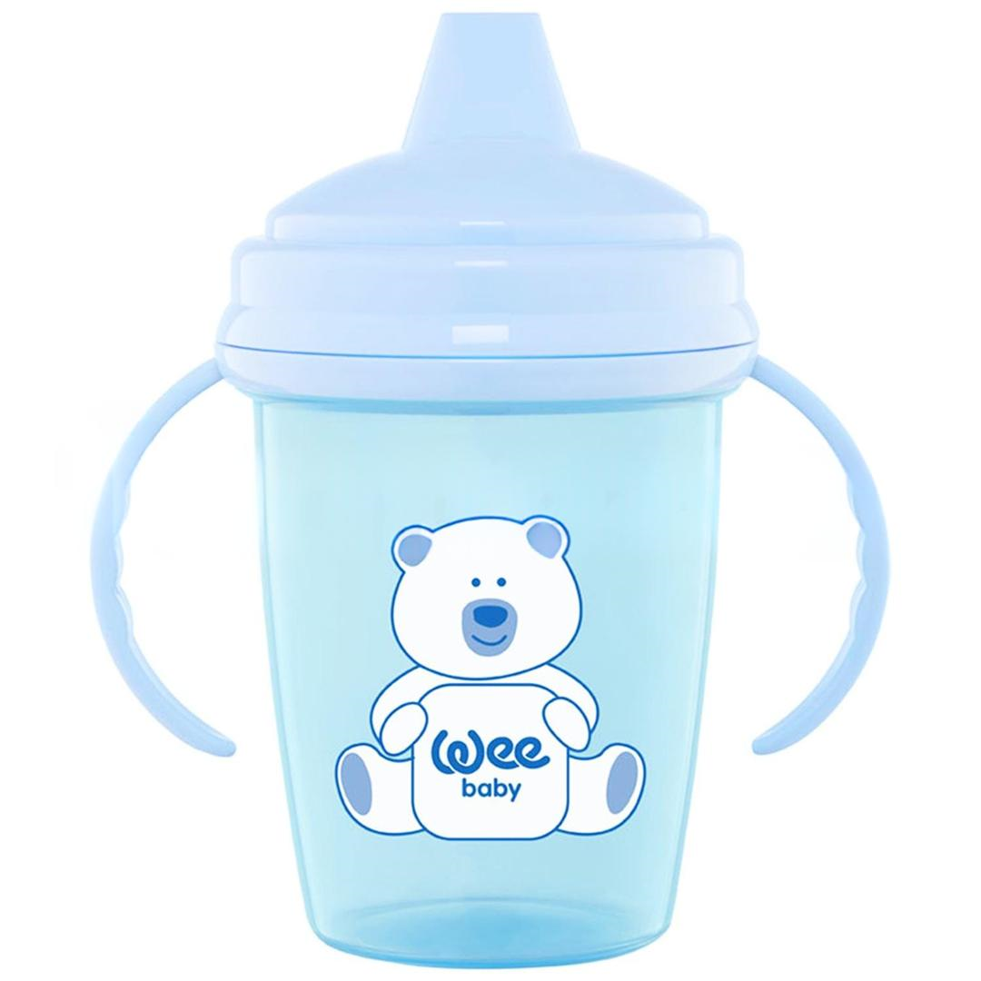 Wee Baby 755 Alıştırma Bardağı Akıtmaz - Mavi