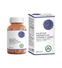 MASC KALSIYUM MAGNEZYUM VIT C 60 KAPSUL
