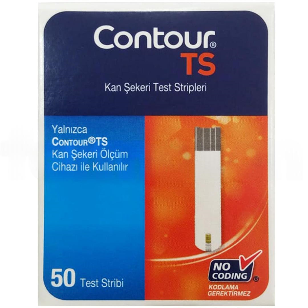 Contour TS Kan Şekeri Test Stripi 50'li