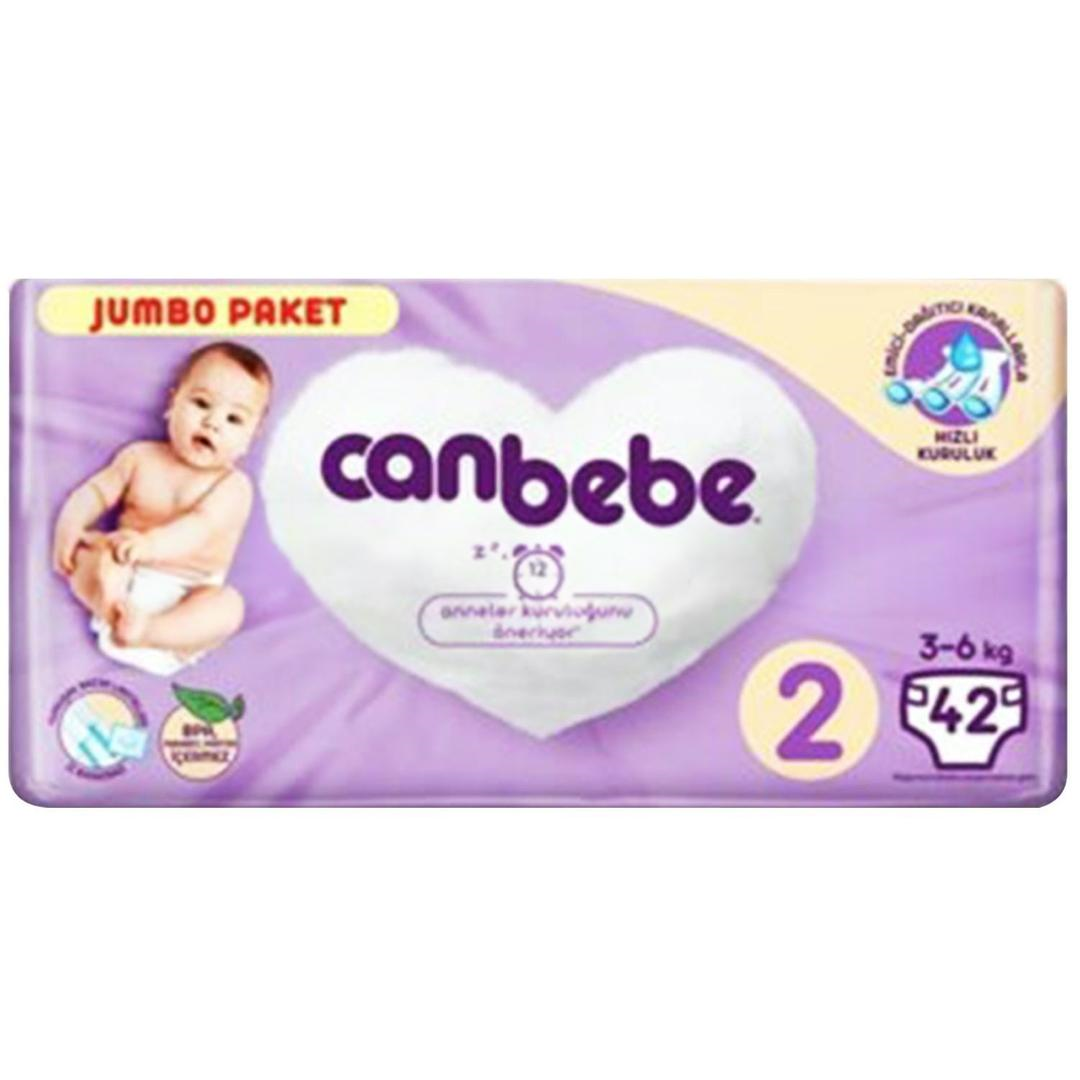 Canbebe Bebek Bezi Mini 3-6 kg 42'li