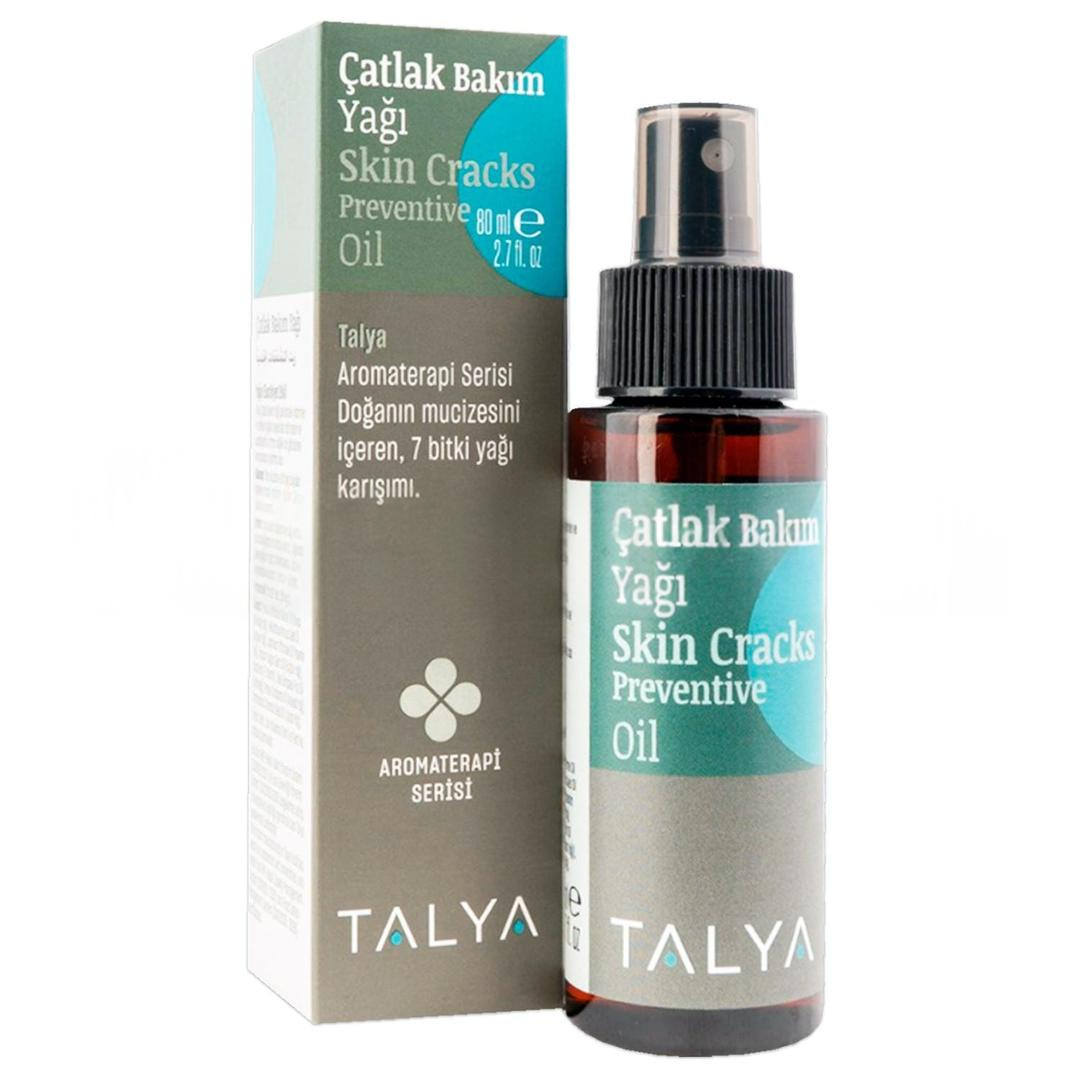 Talya Bitkisel Çatlak Bakım Yağı 80 ml - Elit Serisi