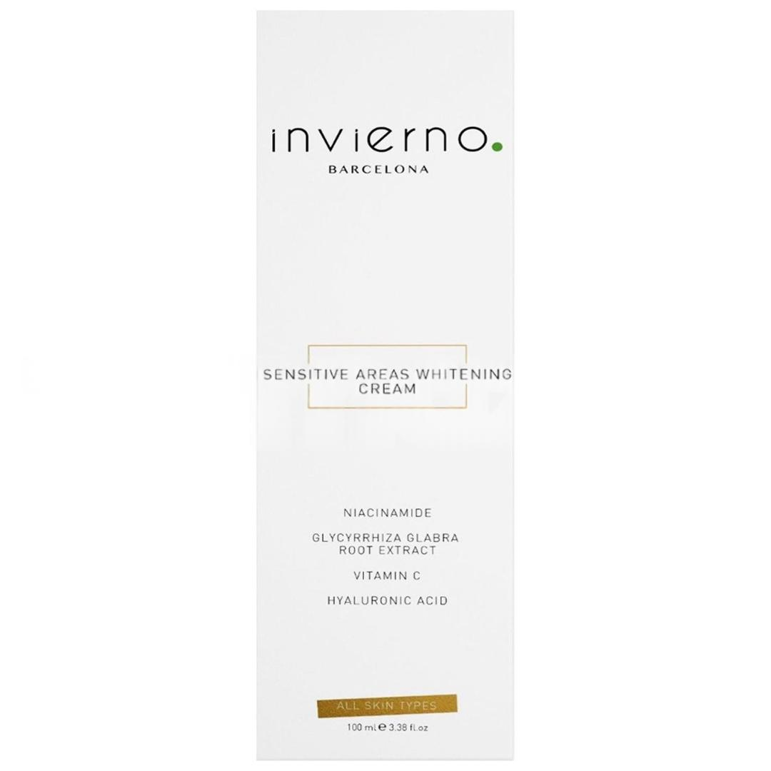 Invierno Sensitive Areas Whitening Cream Bölgesel Kararma Karşıtı Krem 100 ml