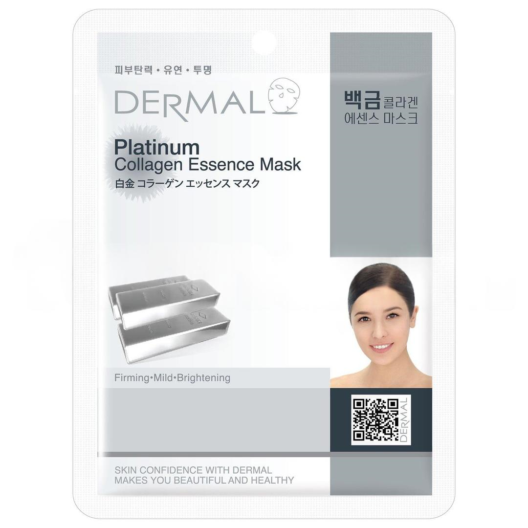 Dermal Sıkılaştırıcı Aydınlatıcı Yumuşatıcı Platinum Kolajen Maske 23 gr