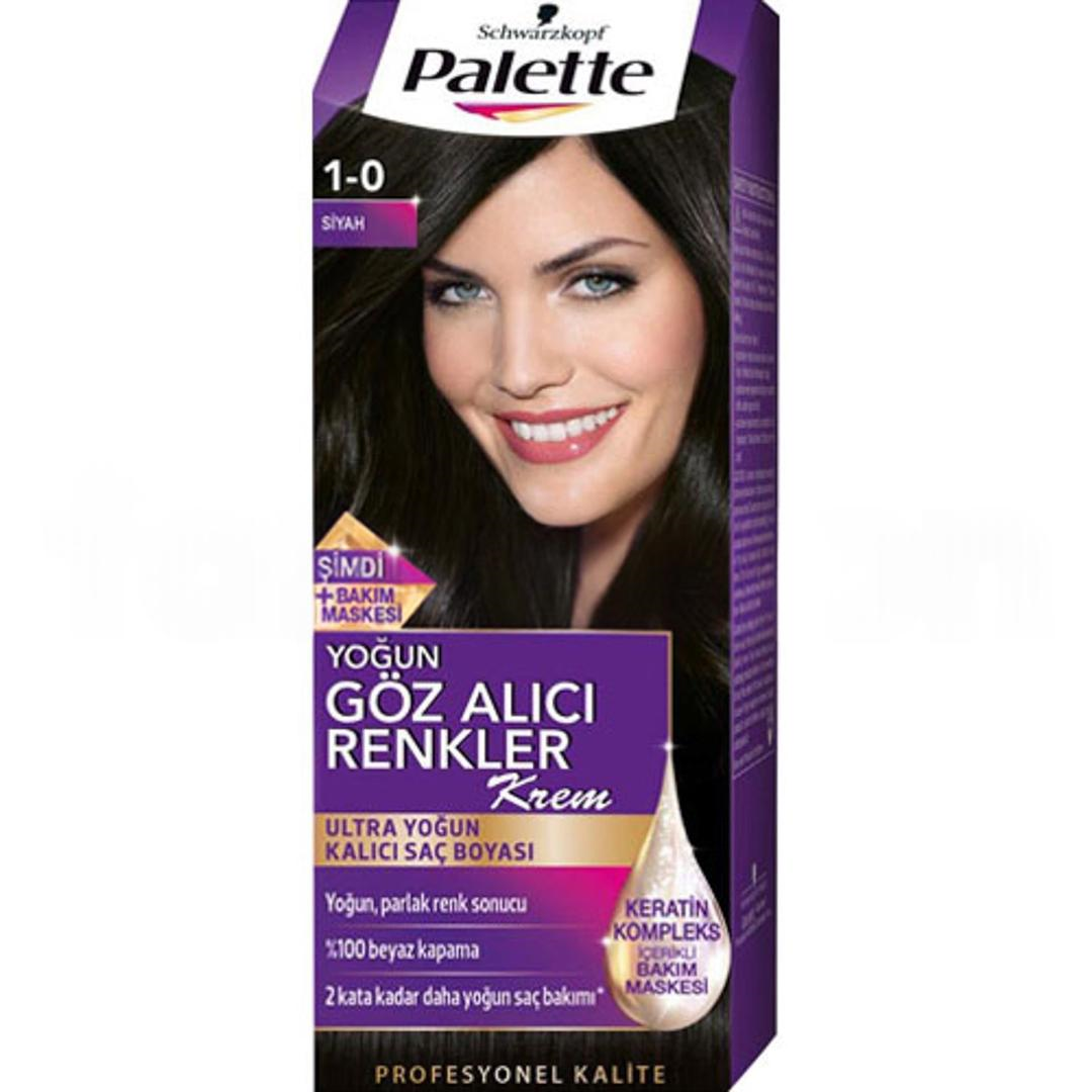Palette Natural Göz Alıcı 1-0 Siyah