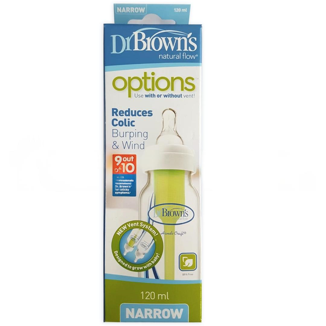 Dr. Brown's Dar Ağızlı PP Biberon 120 ml - Eski Ambalaj