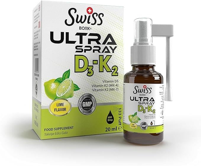 Swiss Bork Ultra D3-K2 Sprey 20 ml