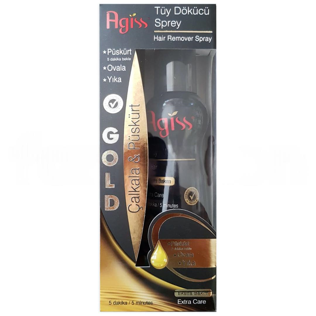 Agiss Tüy Dökücü Gold Sprey 175 ml