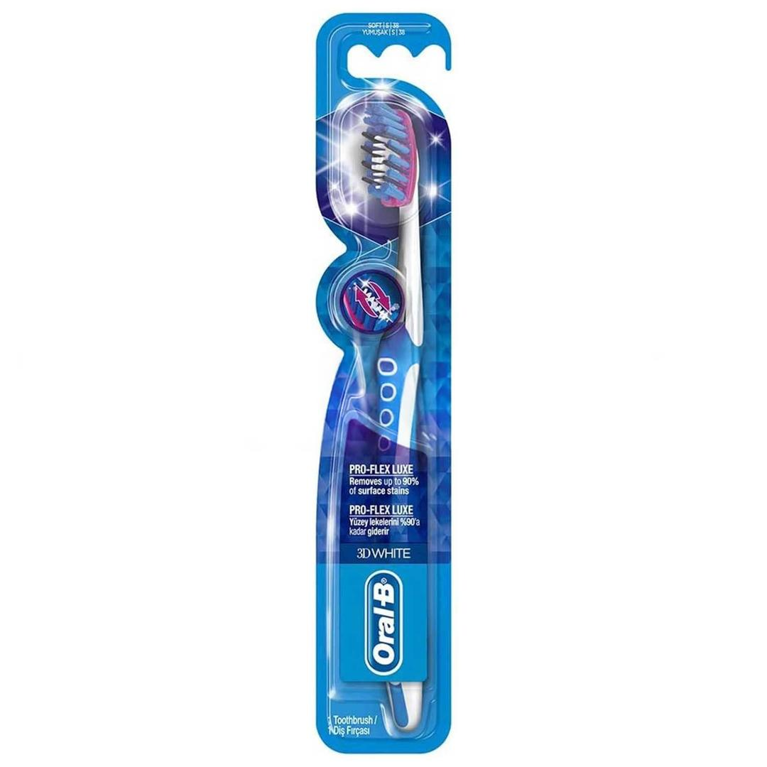 Oral-B 3D White Pro-Flex Luxe 38 Yumuşak Diş Fırçası