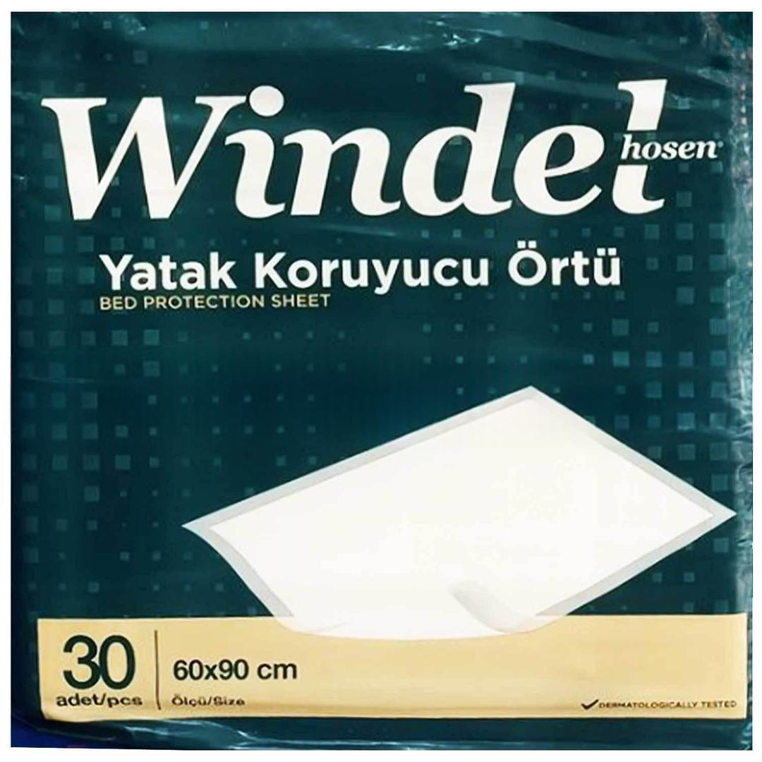 Windelhosen Yatak Koruyucu Örtü 60x90 cm 30'lu