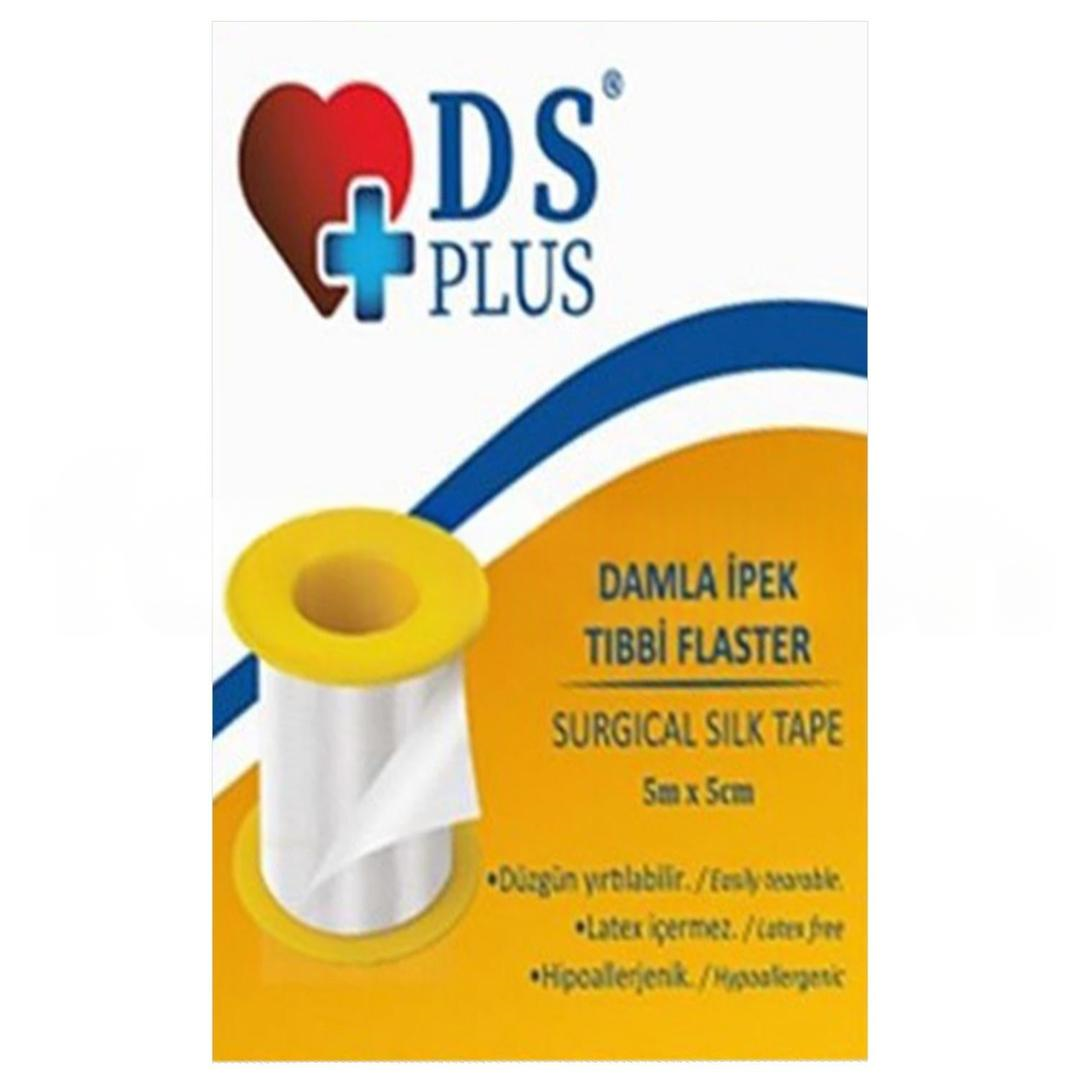 Ds Plus İpek Flaster 5 m x 5 cm
