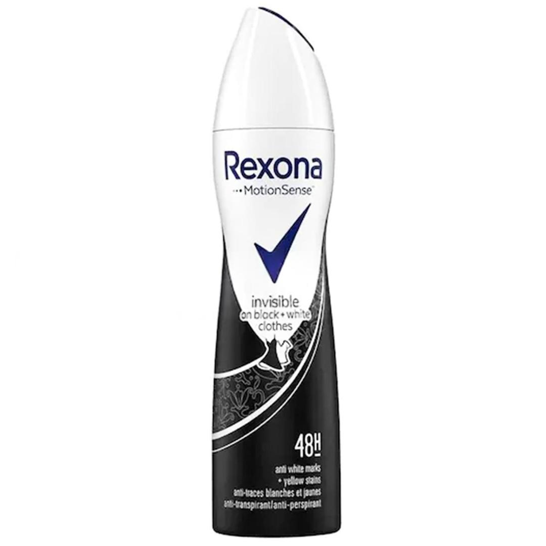 Rexona Women Invisible On Black + White Clothes Deodorant 150 ml