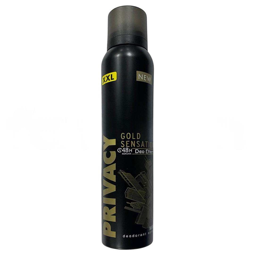 Privacy Gold Sensation Erkek Deodorant 200 ml