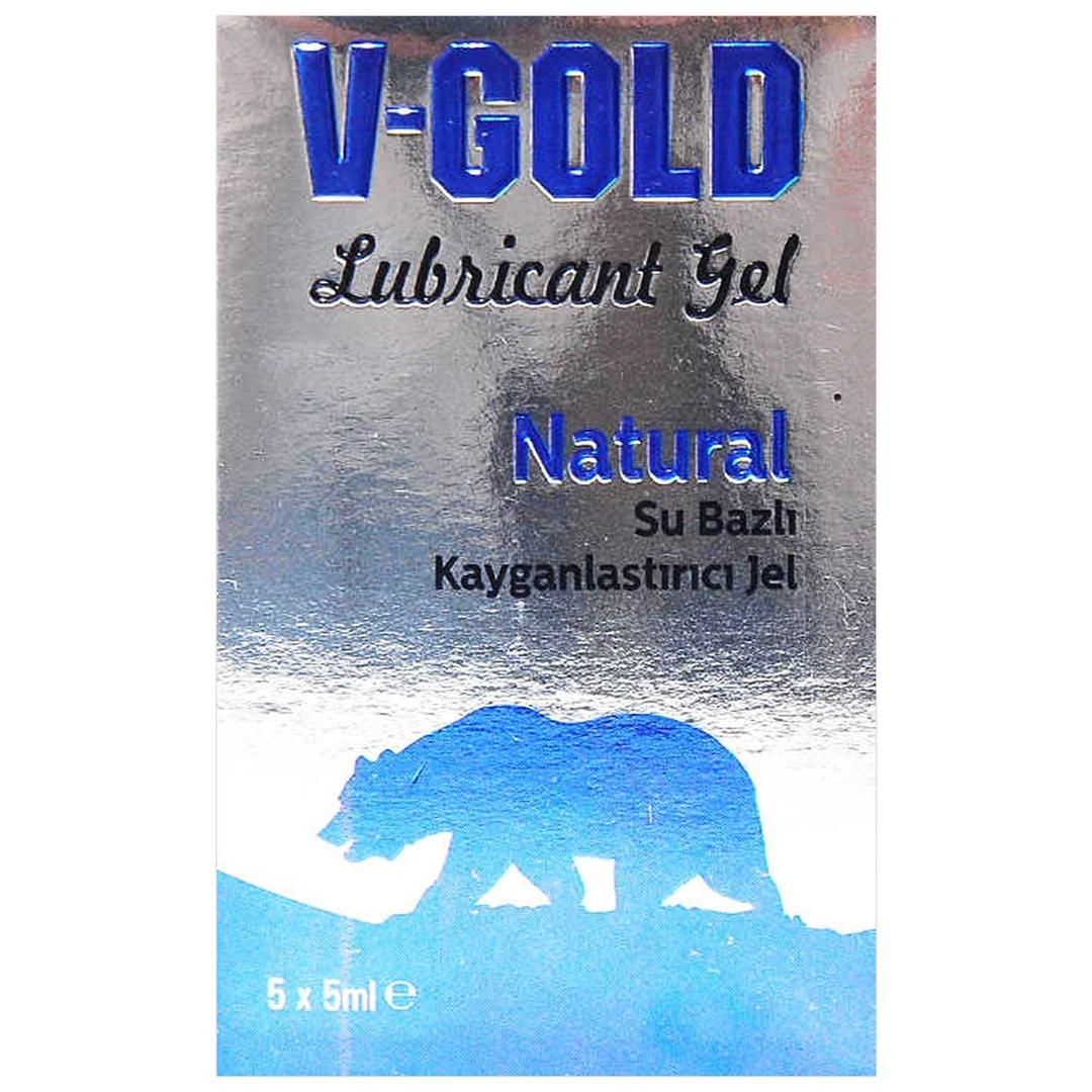 V-Gold Kayganlaştırıcı Jel Natural 5 x 5 ml