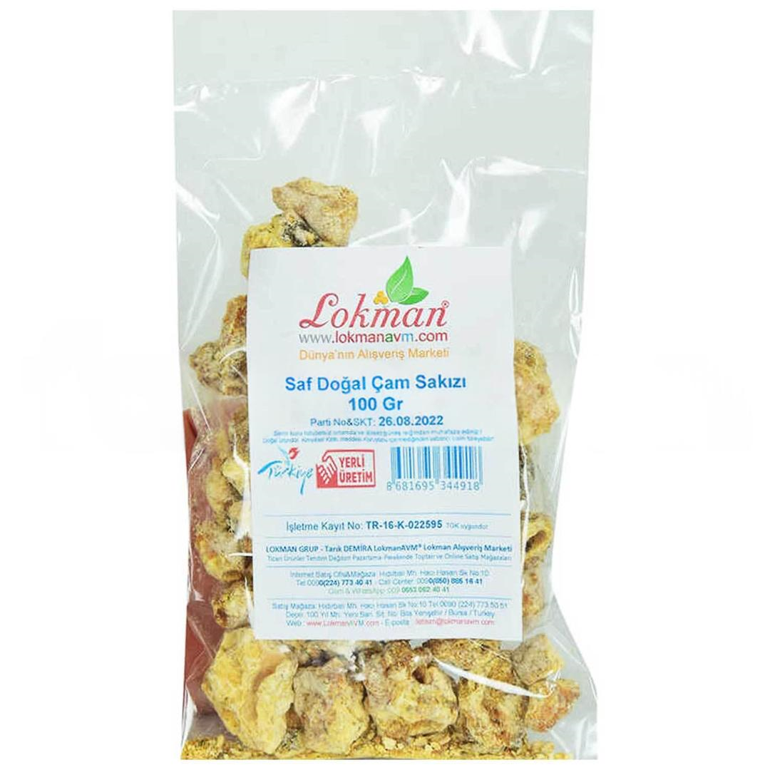 Lokmanavm Çam Sakızı Doğal 100 gr