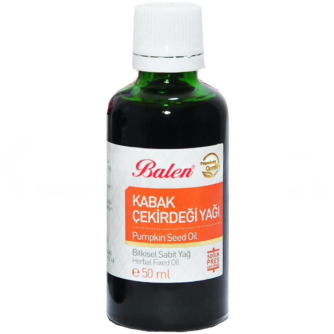 Balen Kabak Çekirdeği Yağı (Soğuk Pres) 50 ml