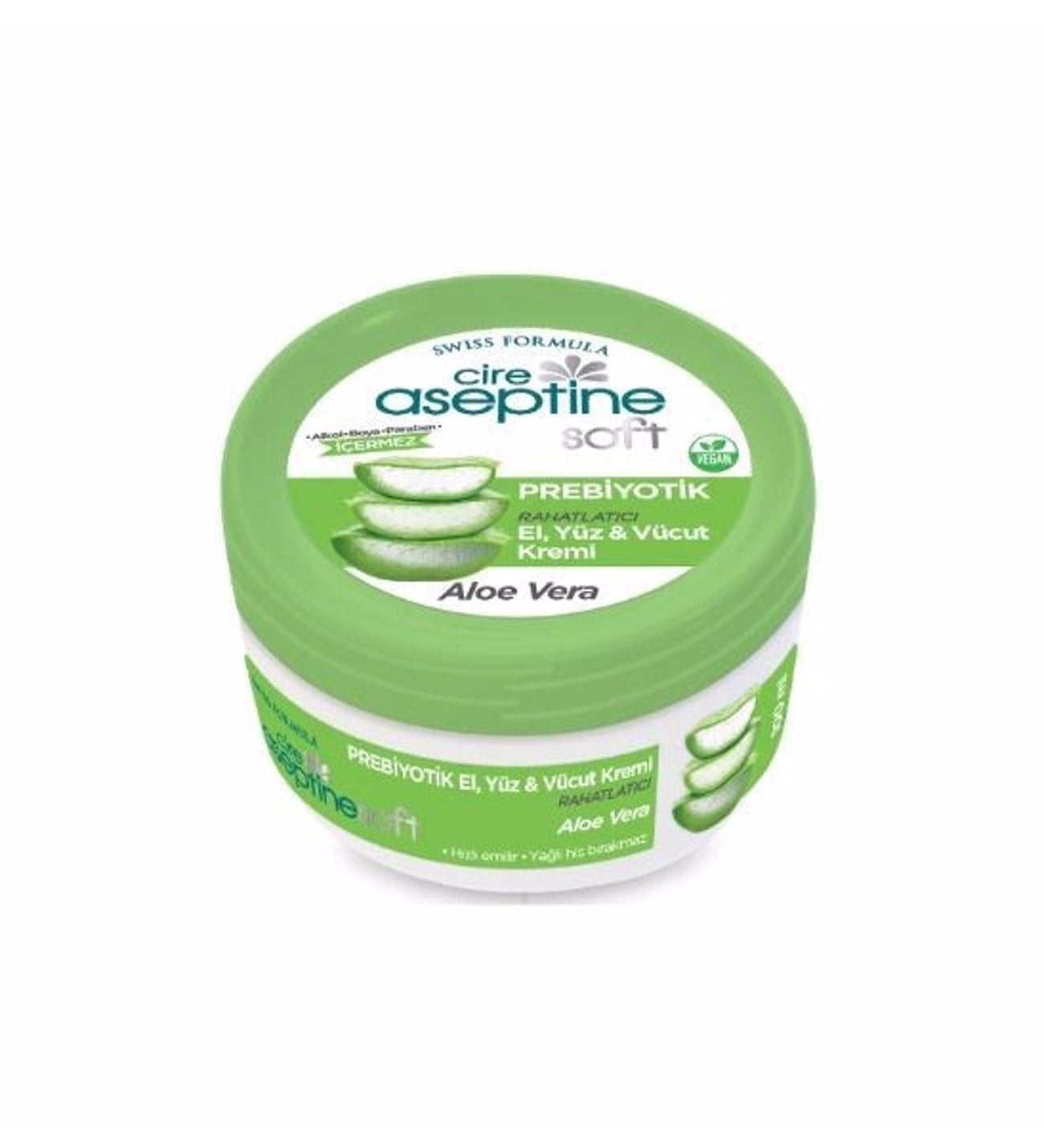 Cire Aseptine Soft Prebiyotik Aloe Vera Özlü Krem 100 ml