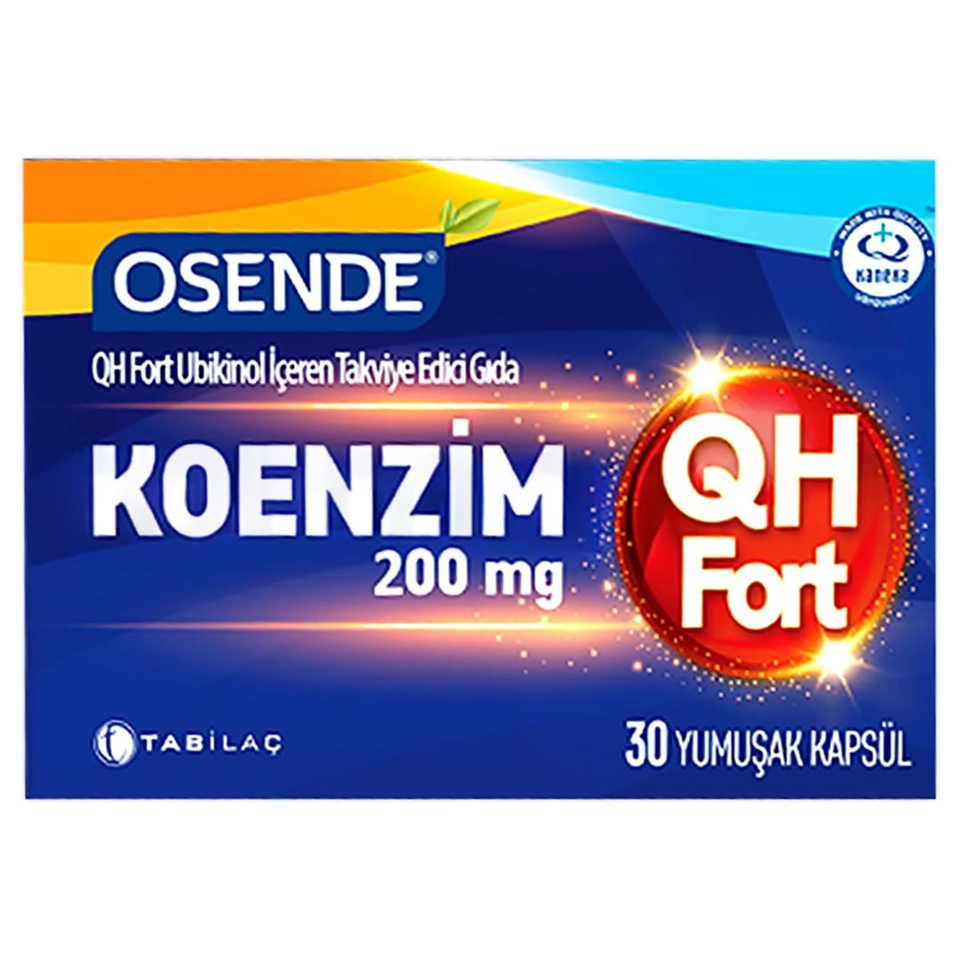 Osende Koenzim QH Fort 200 mg 30 Kapsül