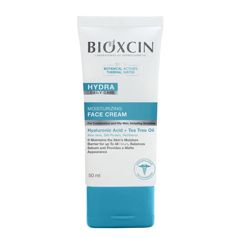 Bioxcin Hydra Nemlendirici Yüz Kremi 50 ml - Karma ve Yağlı Ciltler