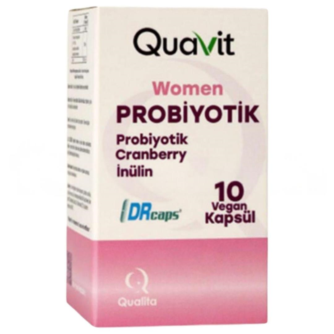 Quavit Women Probiyotik 10 Kapsül