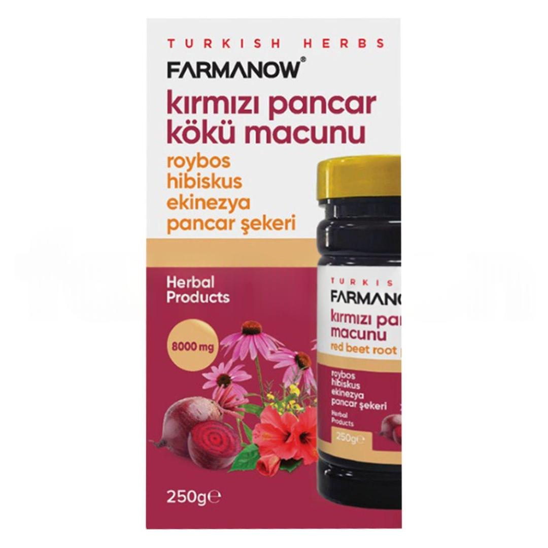 Farmanow Kırmızı Pancar Kökü Macunu 250 gr
