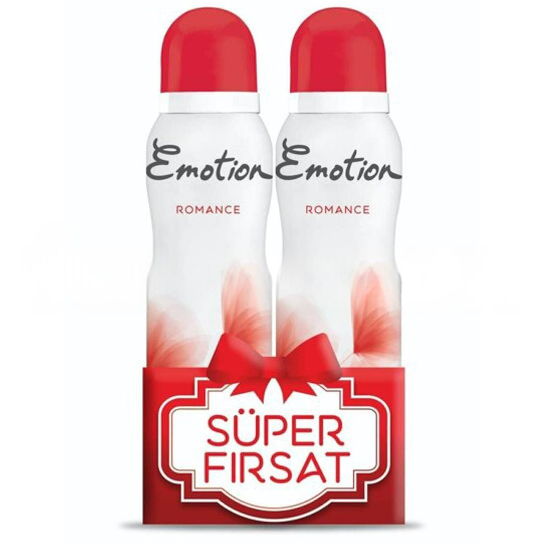 Emotion Deodorant Romance 150 ml - İkili Set