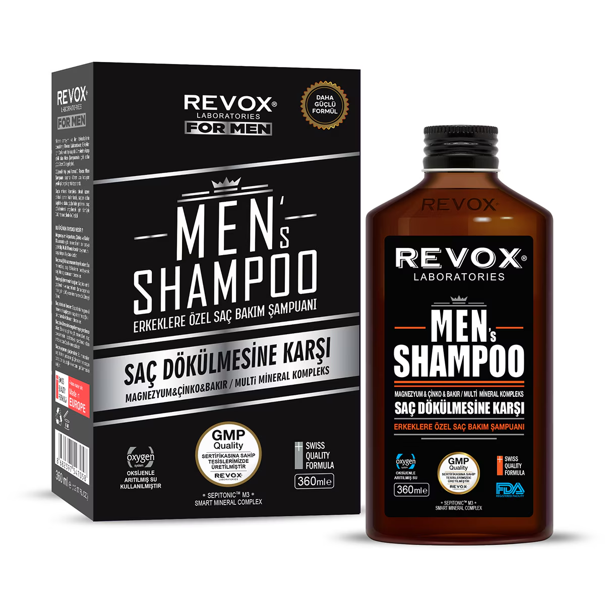 Revox Men 360 ml Şampuan