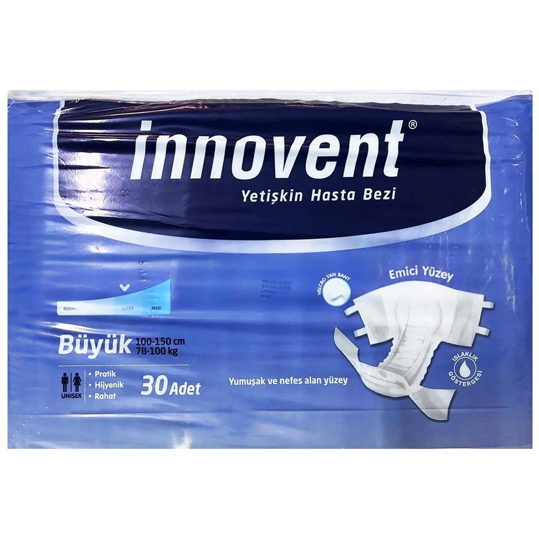 Innovent Yetiskin Hasta Bezi Large 100-150 cm 30'lu