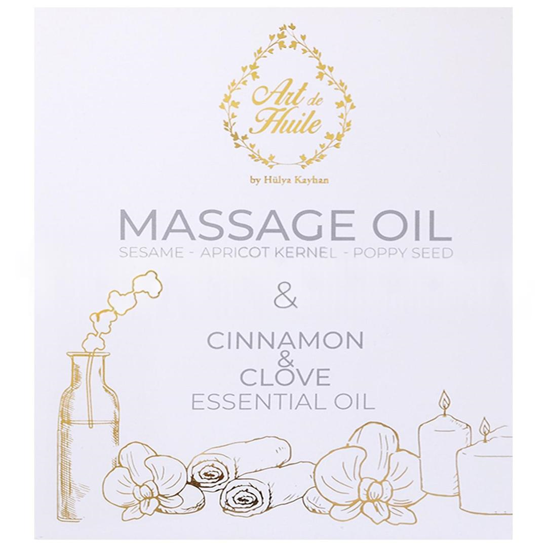 Art De Huile Masaj Seti Cinnamon & Clove