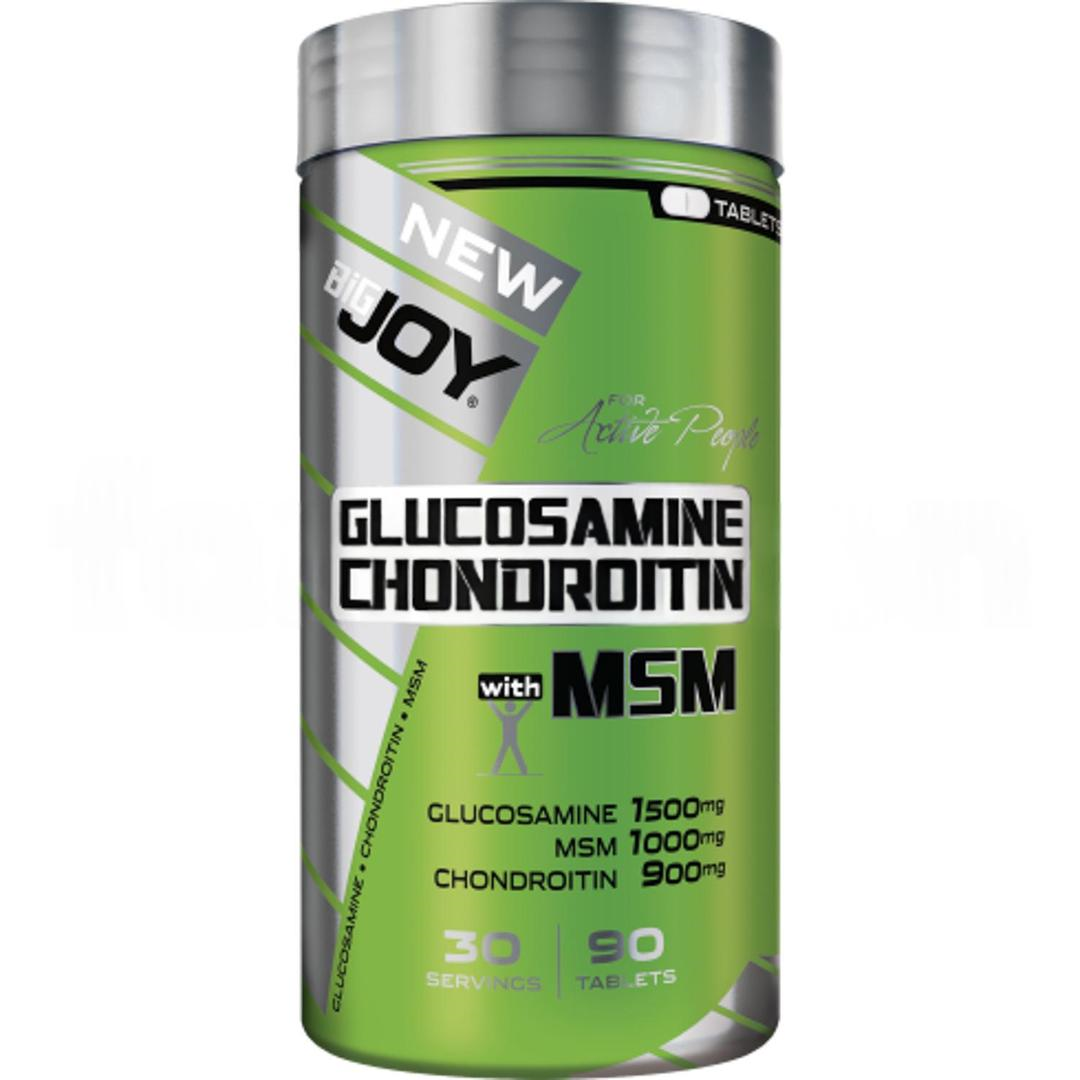 BigJoy Sports Glucosamine Chondroitin With MSM 90 Tablet