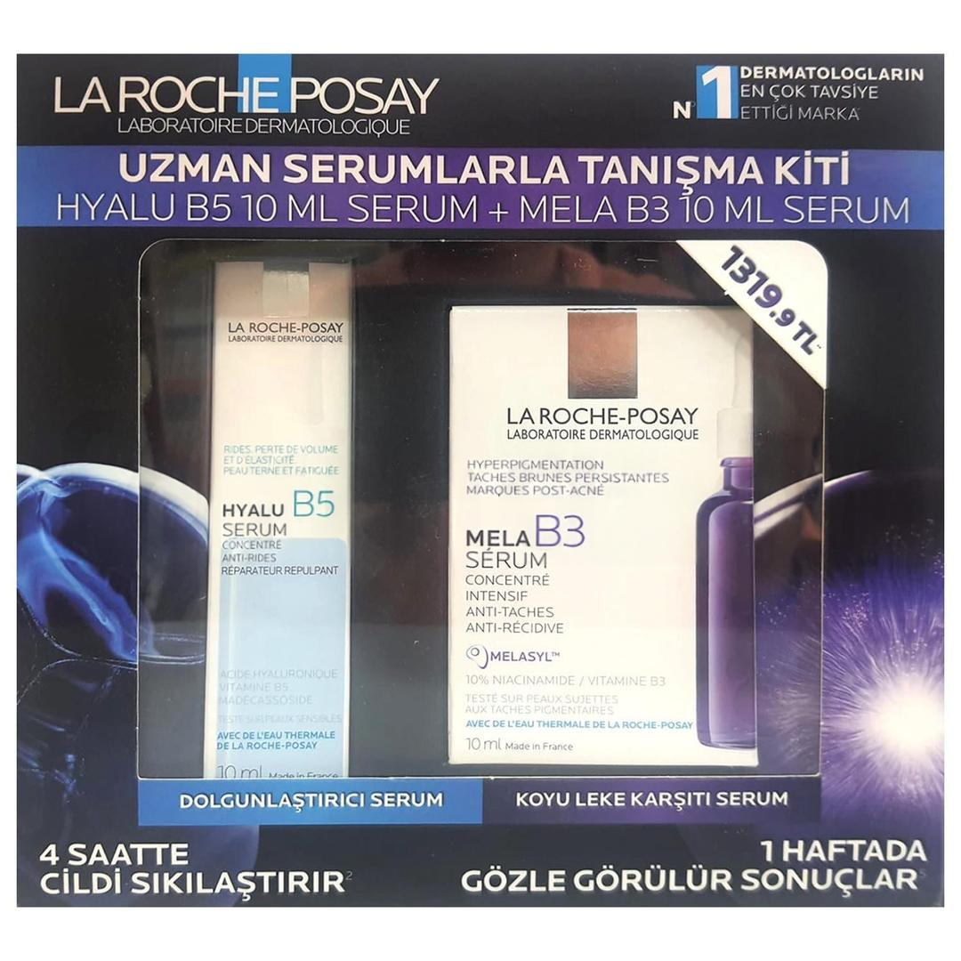 La Roche Posay Mela B3 Leke Karşıtı Serum 10 ml + Hyalu B5 10 ml