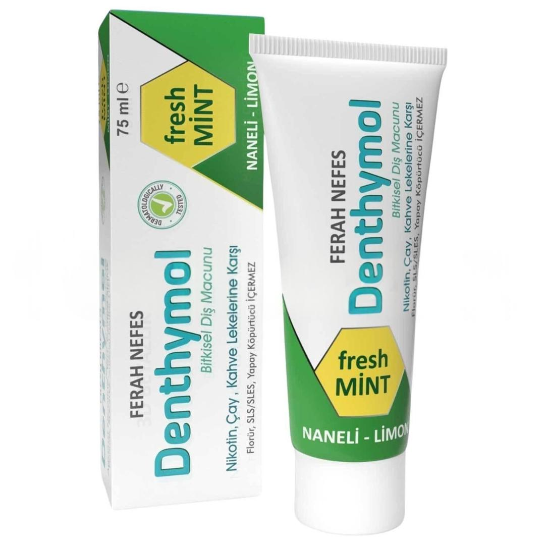 Denthymol Bitkisel Ferah Nefes Diş Macunu 75 ml