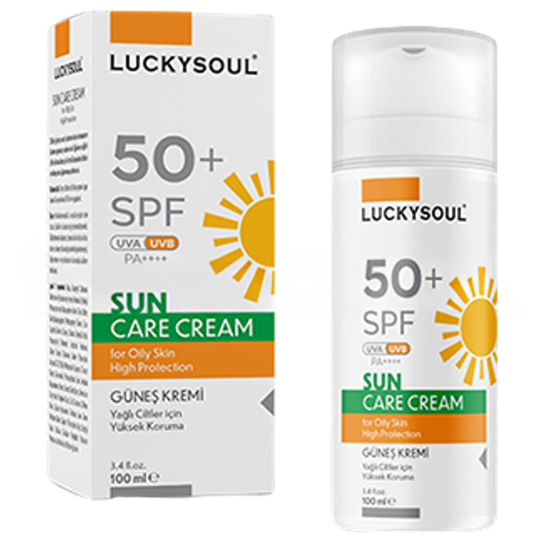 Luckysoul Yağlı Ciltler Güneş Kremi SPF50+ 100 ml