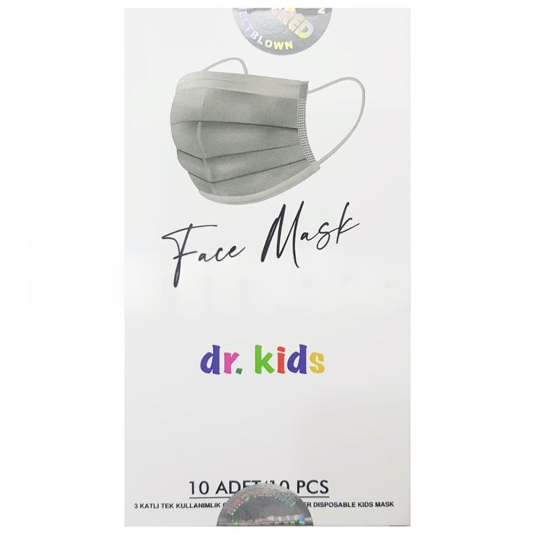 Dr. Kids 3 Katlı Meltblown Çocuk Cerrrahi Maske Telli 10'lu
