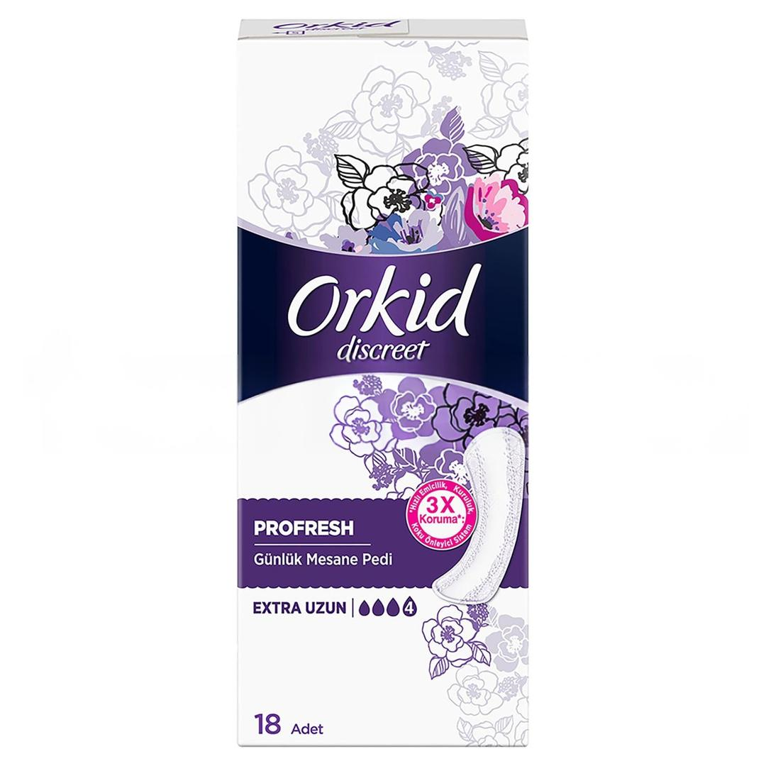 Orkid Günlük Mesane Pedi Extra Uzun 18'li