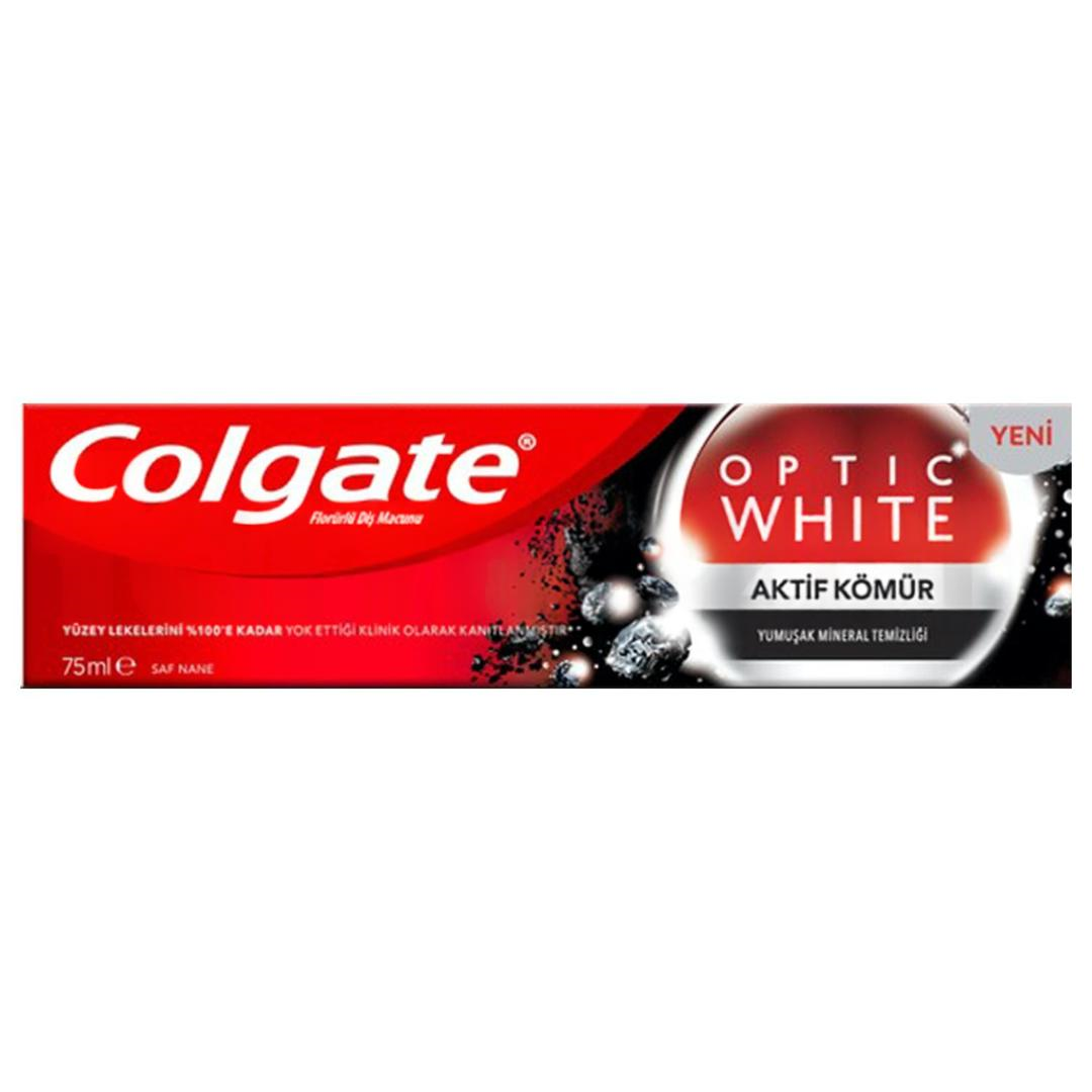 Colgate Optic White Aktif Kömür Diş Macunu 75 ml