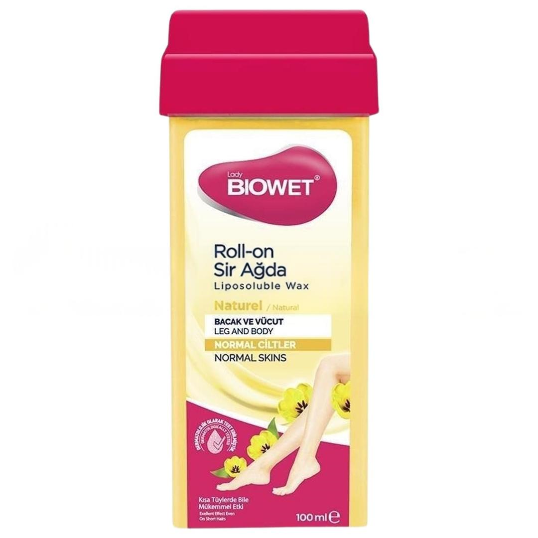 Biowet Roll-On Sir Ağda Naturel Normal Ciltler 100 ml