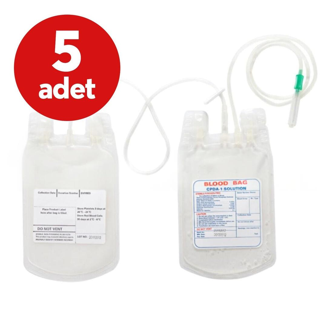 MDG Tekli Kan Torbası 450 ml - 5 Adet