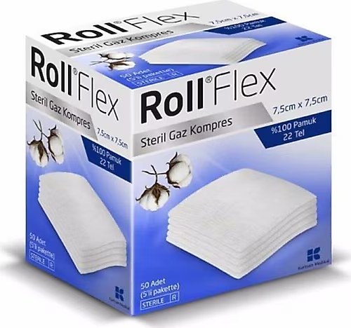 GAZ KOMPRES 50 LI ROLL 7.5X7.5