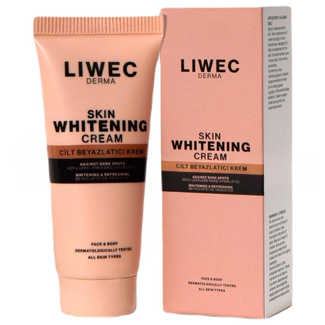 Liwec Derma Aloe Vera Özlü Koyu Lekere Karşı ve Yenileyici Etkili Cilt Beyazlatıcı Krem 50 ml