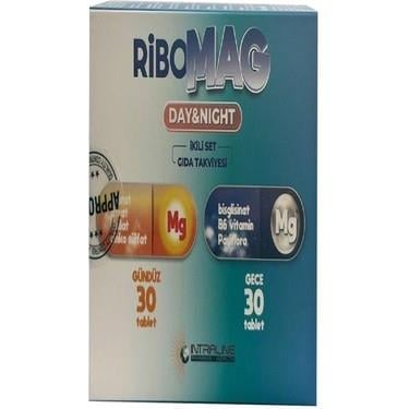 Ribomag Day & Night Magnezyum 30 + 30 Tablet