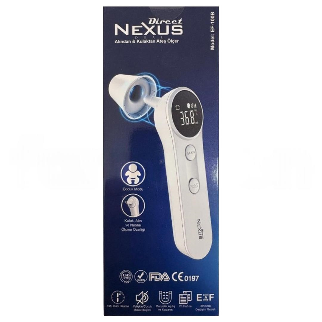 Direct Nexus Dual Kulaktan ve Alından Ateş Ölçer