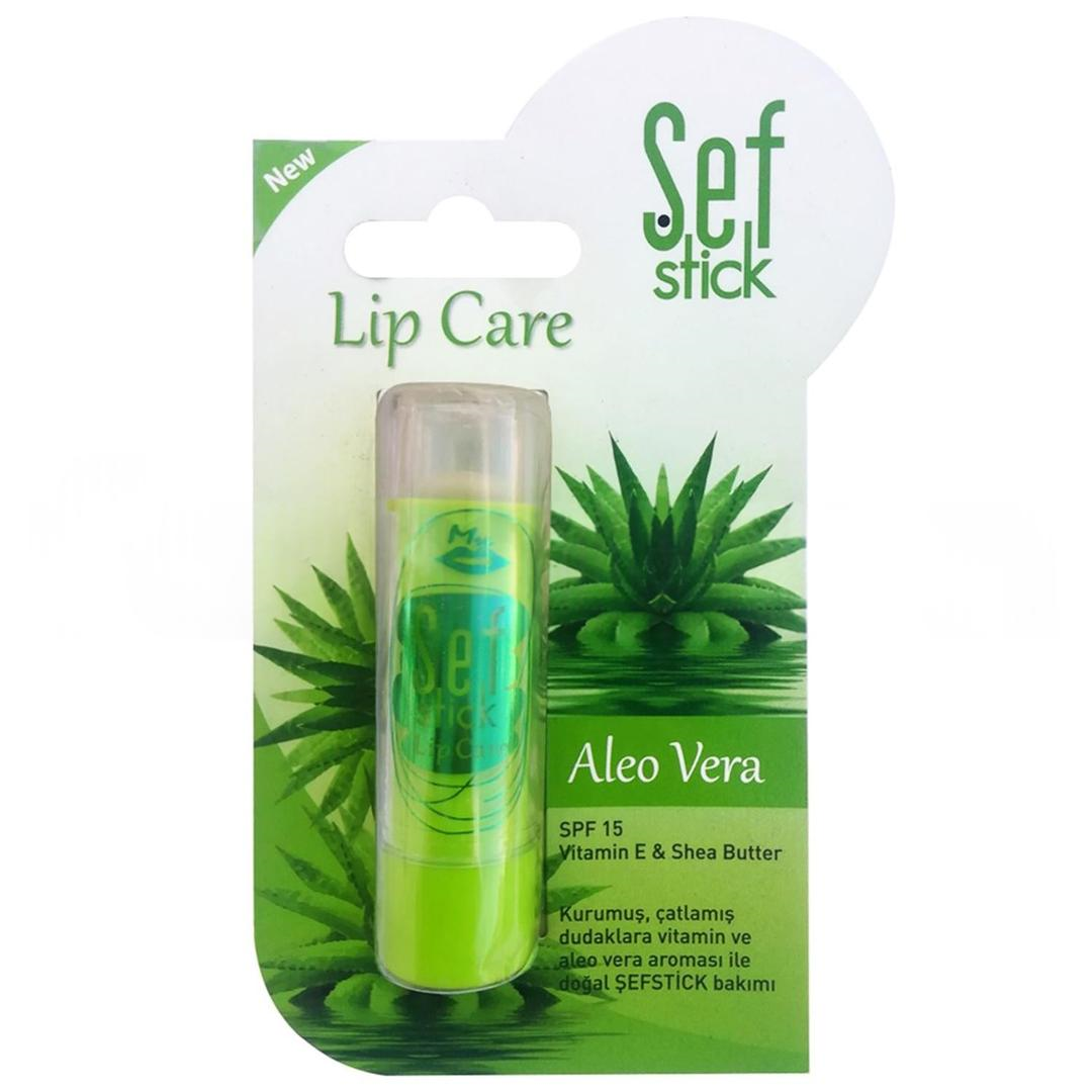 Şef Stick Aloe Vera Peeling Etkili Lip Care