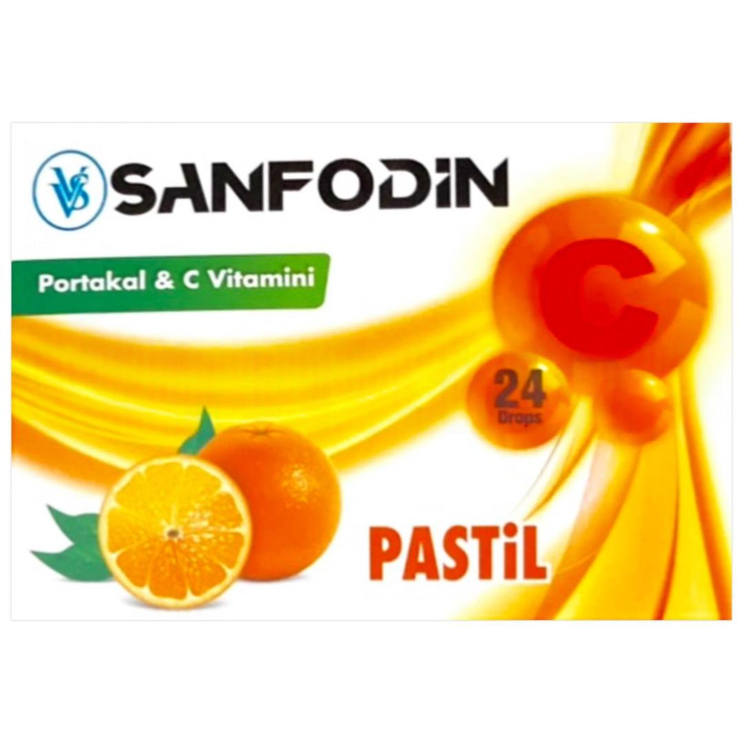 Sanfodin Portakal & C Vitamin Pastil 24'lü
