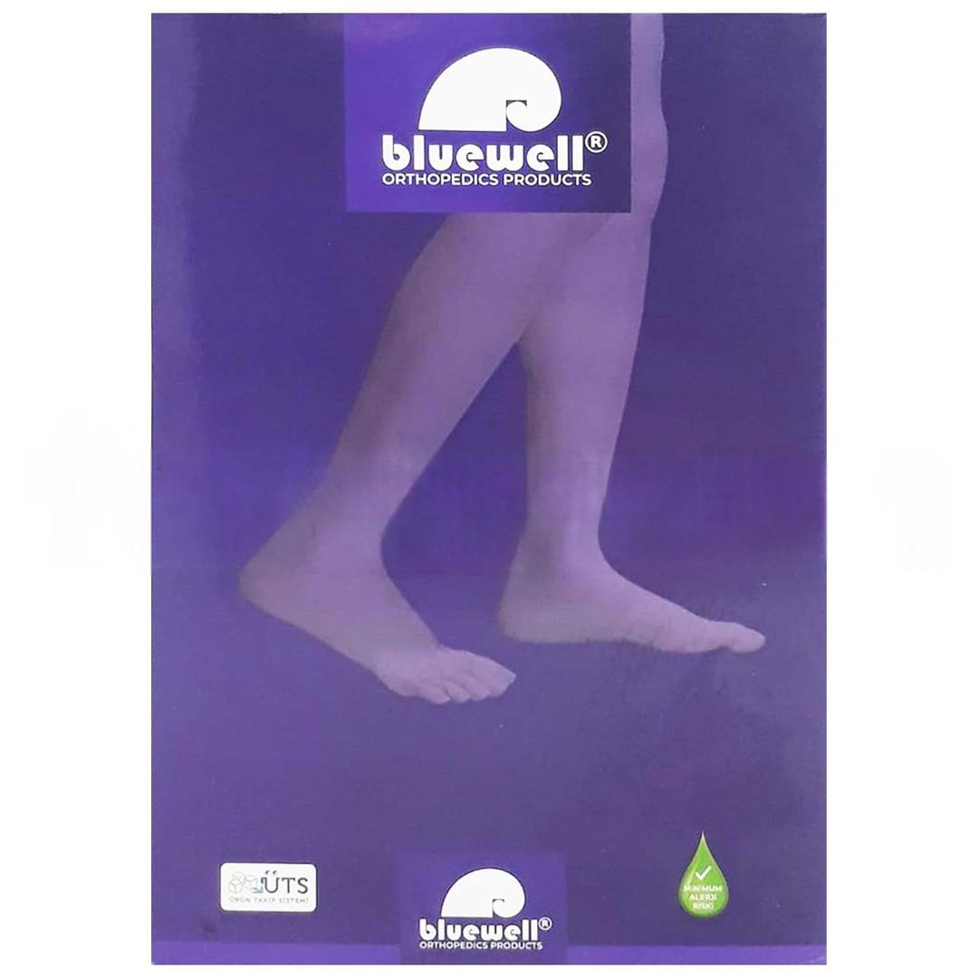 Bluewell 280 Den Dizaltı Burnu Açık Varis Çorabı Ten Rengi No: 3