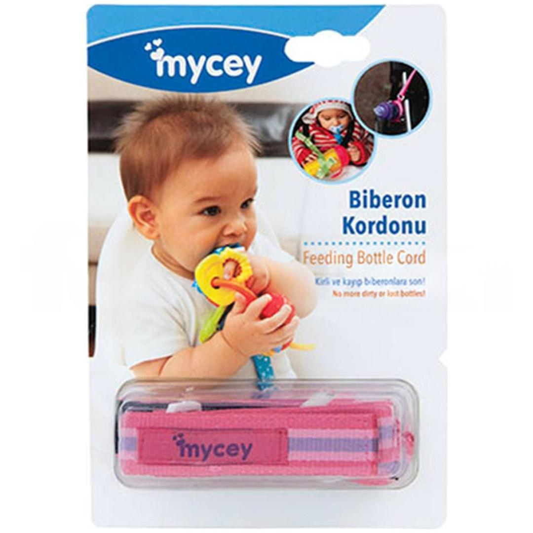 Mycey Biberon Kordonu Pembe