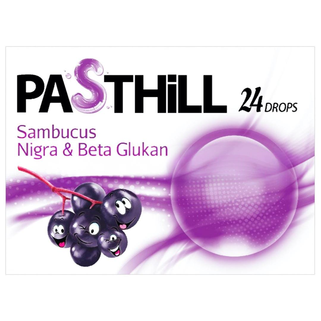 Pasthill Sambucus Nigra & Beta Glukan Pastil Drops 24'lü
