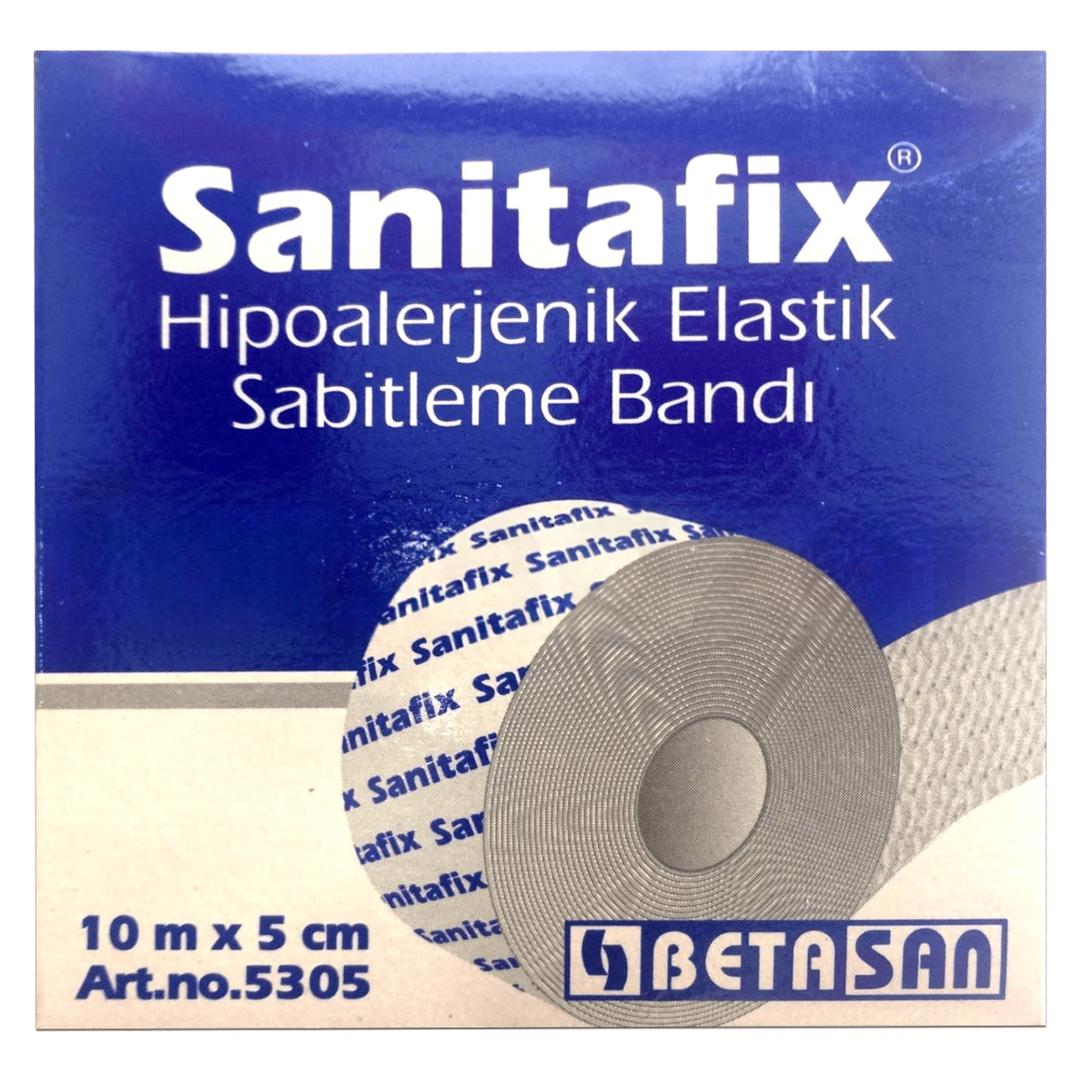 Sanitafix Hipoalerjik Elastik Sabitleme Bandı 10m x 5cm
