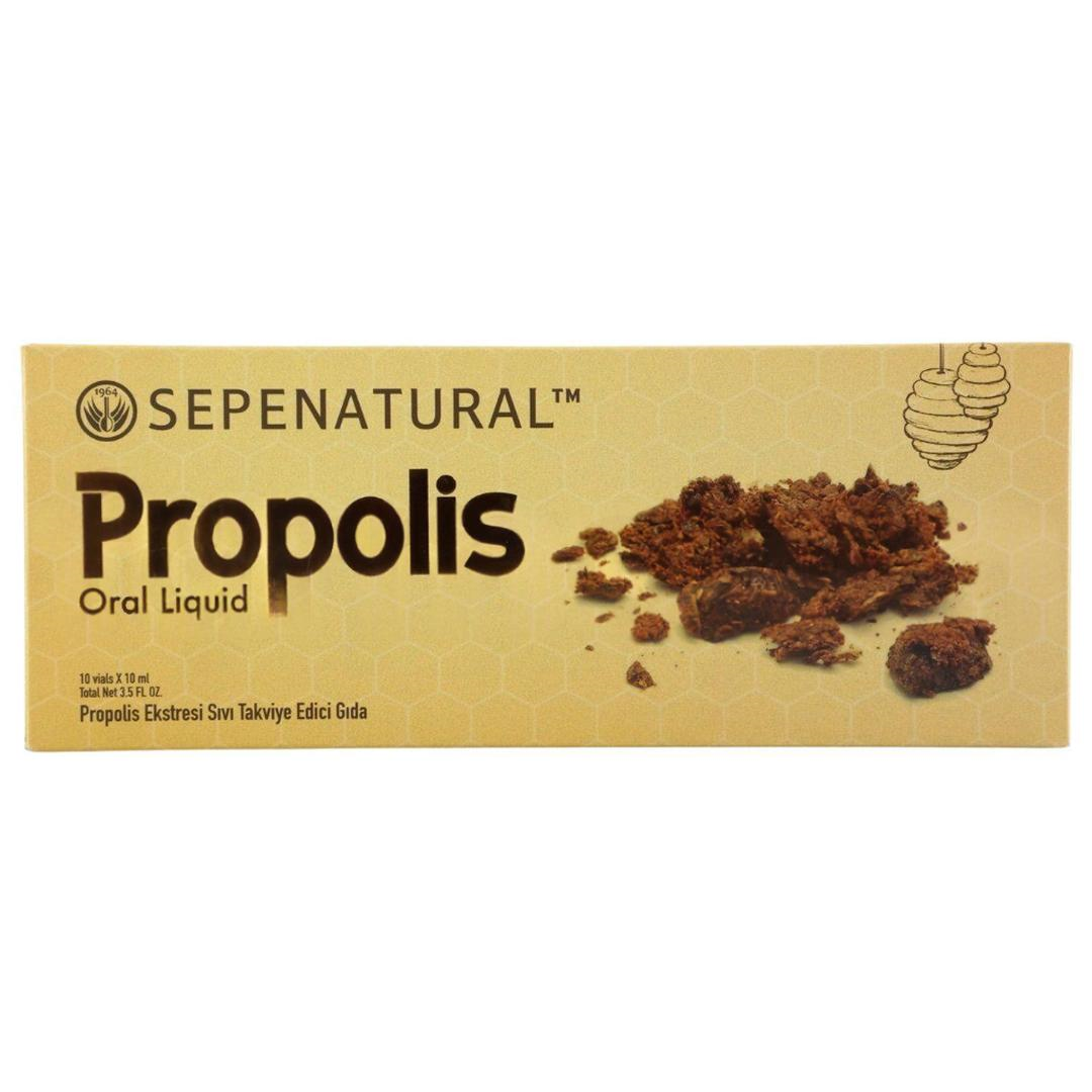Sepe Natural Propolis Extract Ekstrakt Likit 300 mg 10 ml x 10 Ampül