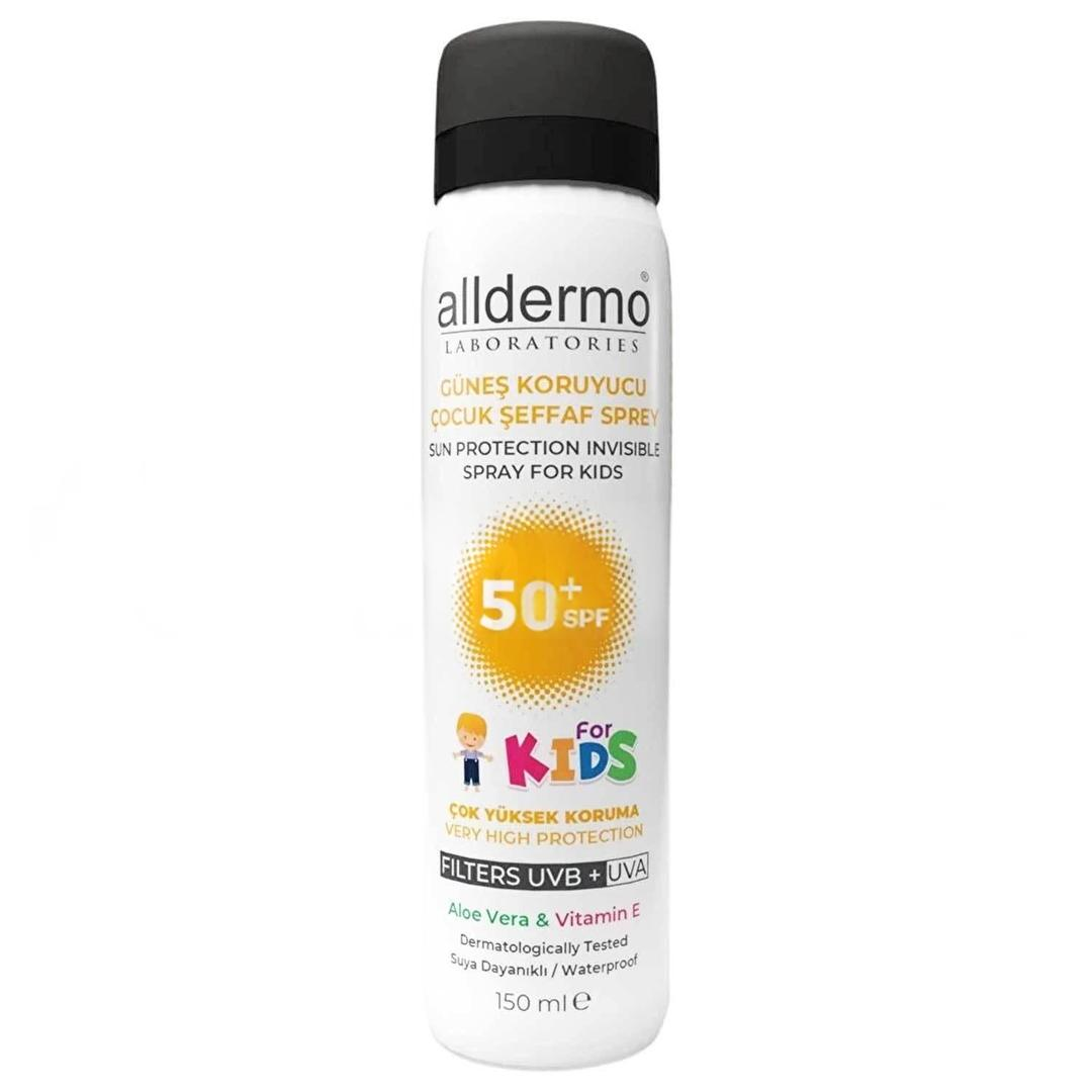 Alldermo Güneş Koruma Çocuk Sprey SPF50 150 ml