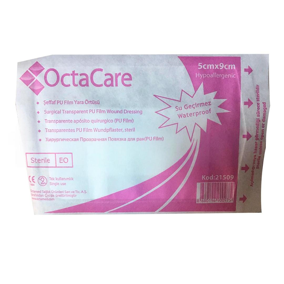 Octacare Şeffaf Yara Örtüsü 5cm x 9cm-Tekli